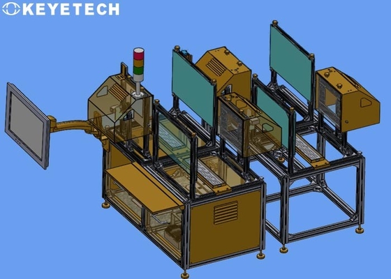 ポリ塩化ビニールの手袋Aoiは生産ラインのための光学点検装置を自動化した