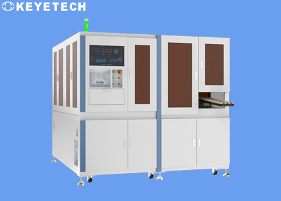 シリンダー型リチウムイオン電池のセルとコーティングの外観検査システム