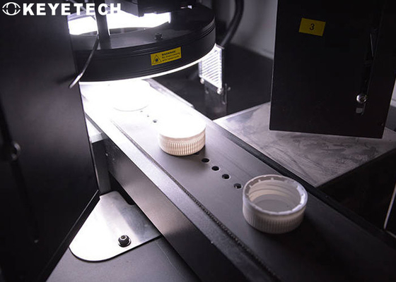 ビンの王冠の画像表示が付いているプラスチック包装の目視検差機械