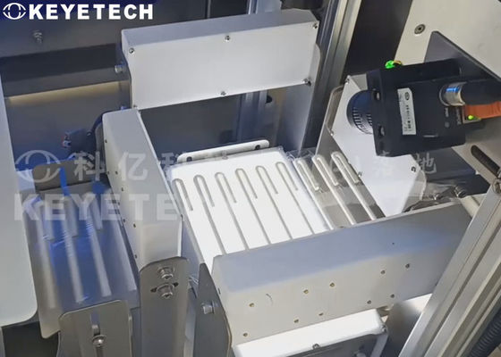 ロールパッケージ飲料ストロー レーベル装置付きの視力検査機