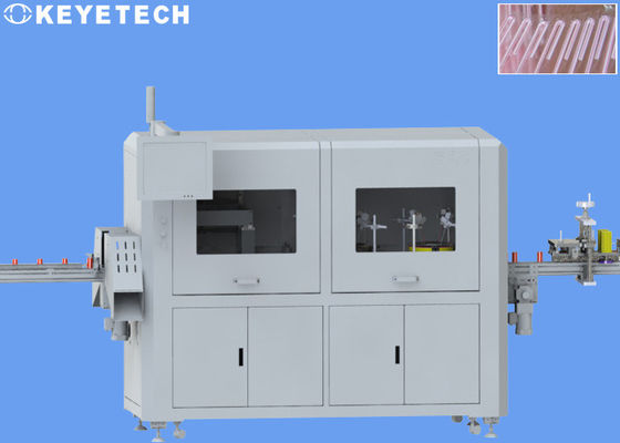 ロールパッケージ飲料ストロー レーベル装置付きの視力検査機
