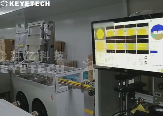 食用オイルボトルキャップ 自動化製品 閉め目光学分類機