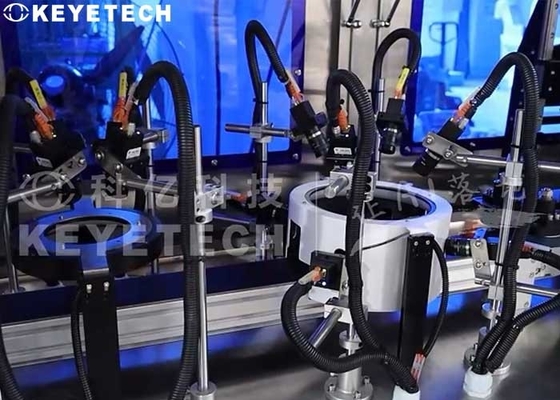38mmキャップ検査システム 調整速度機能付き360度検出