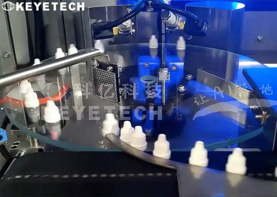 毎分300個の医薬品点眼薬キャップ外観検査機