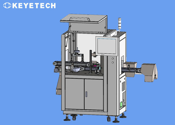 KEYETECH 飲料キャップ内プラグねじリング品質検査機