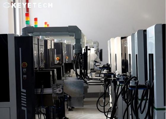 KEYETECH 飲料キャップ内プラグねじリング品質検査機