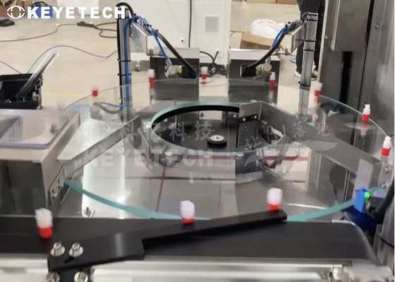 プラスチック製紙蓋蓋用の自動視力検査機