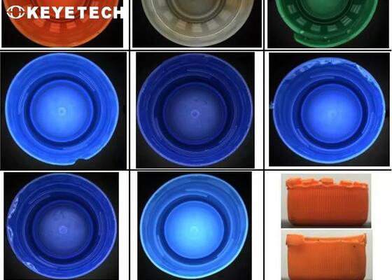 PPプラスチックキャップ外観検査機 不良 黒点 フラッシュ欠陥