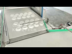 紙のコーヒー蓋をソートする機械